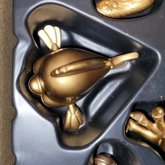 McDonalds 1997 Little Mermaid Golden Toy Set NEW IN BOX! - Picture 9 of 16